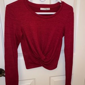 Wilfred long sleeve knot shirt